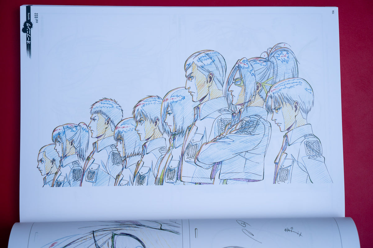 Attack on Titan Season 2 - Official Key Animation Book